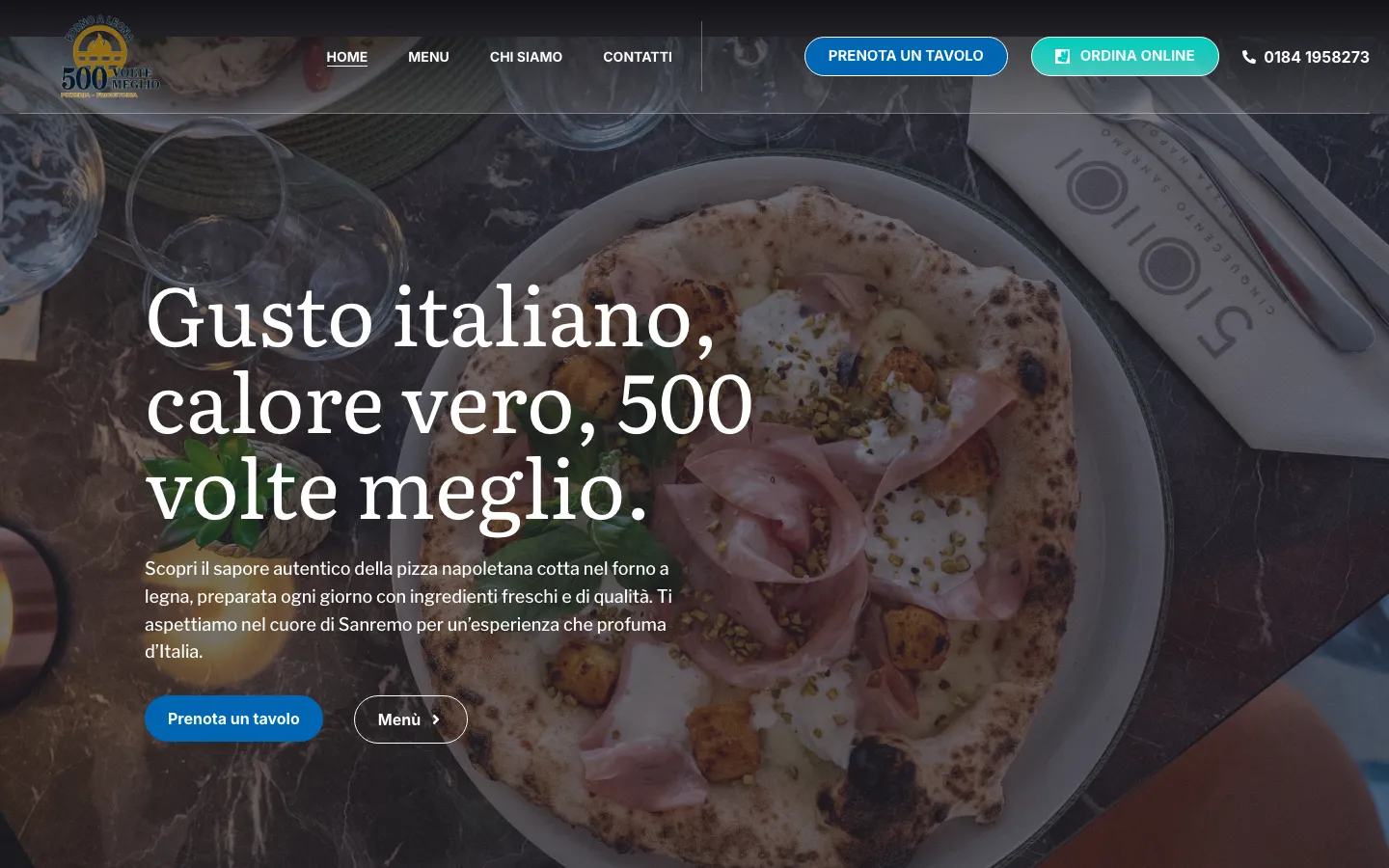 Home page del sito di 500voltemeglio